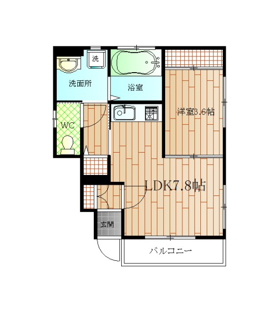 メッセリア 間取り図