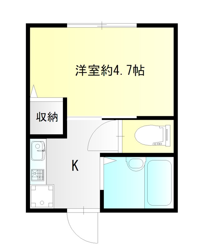 ヒルズ県立大学 間取り図
