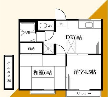 マーサ・三春 間取り図