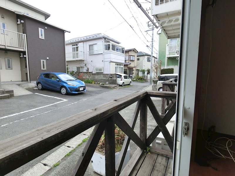 ファミーユ三春Ｂ棟 ベランダ