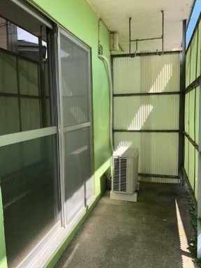 松風荘Ⅱ ベランダ