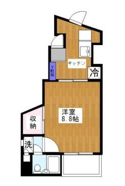 第3上田ビル 4階号室 間取り