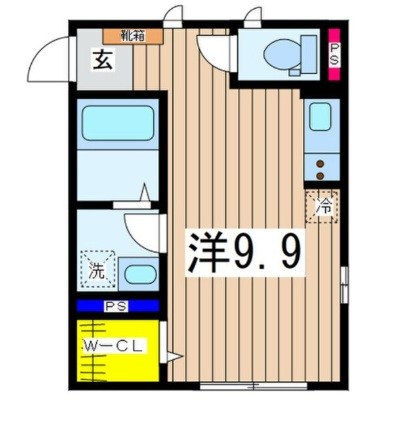 Heim Eye 103号室 間取り