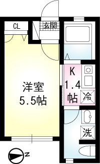 セキュリティヒルズ 間取り図