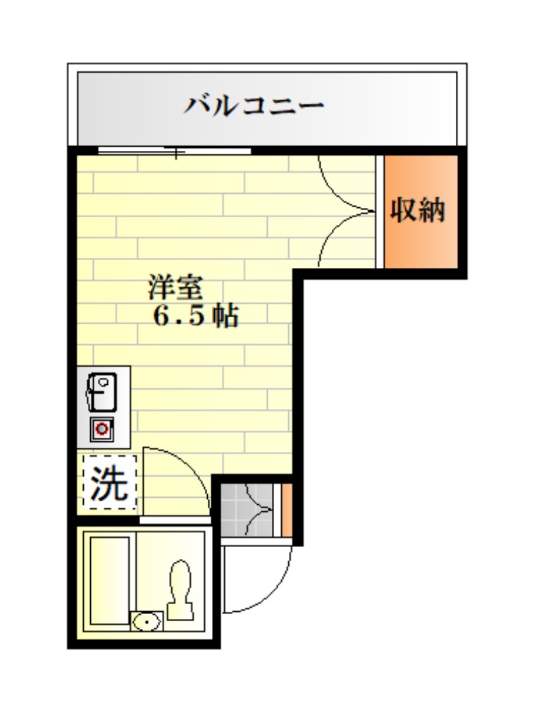 古敷谷ビル 間取り図