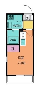 エムズ堀ノ内 間取り図