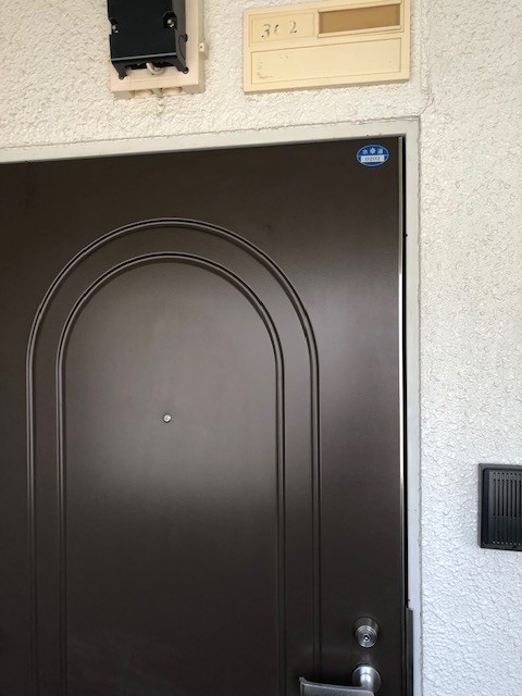 清水マンション 玄関