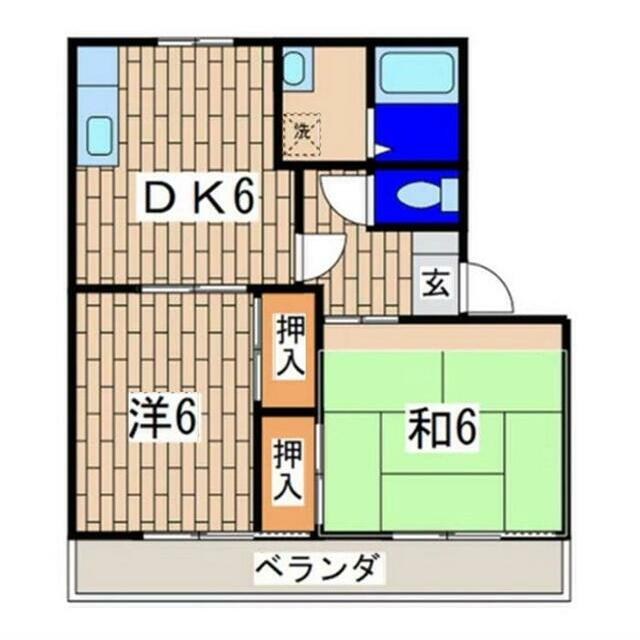 ツーベスト 間取り図