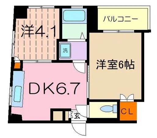 Ｔ＆Ｓハイツ 302号室 間取り
