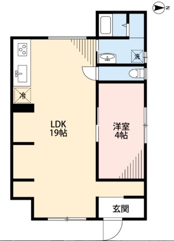 東雲庵 3号室 間取り