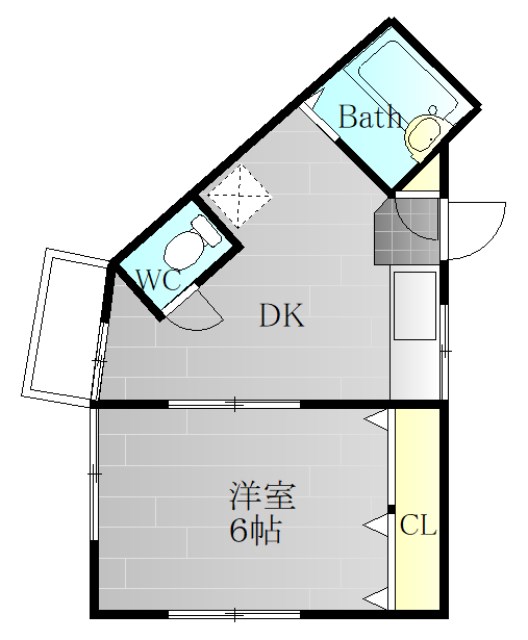 Villa横須賀 間取り図