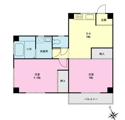 サンフォレスト 間取り図