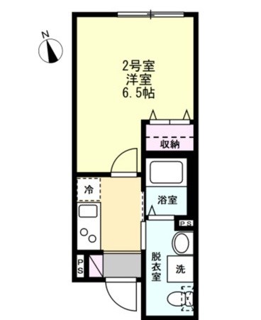 浜風と憩いのラテ 間取り図