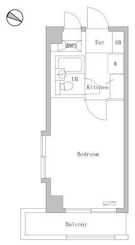 横須賀中央ダイカンプラザシティ１ 間取り図