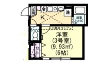 ファミーユ横須賀 103号室 間取り