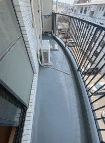 マモール北久里浜A棟 ベランダ