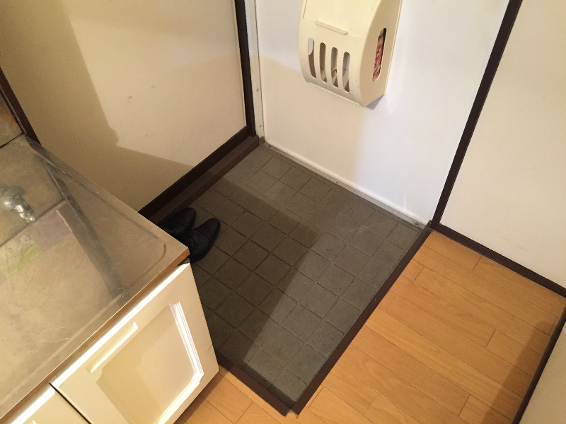 パールハイツ 玄関