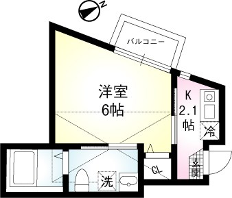 セキュリティヒルズ 間取り図