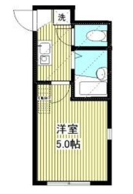パサージュ三春 103号室 間取り
