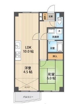 二葉マンション 間取り図