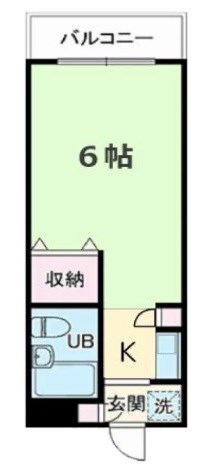 クリオ横須賀壱番館 210号室 間取り