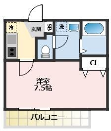 リアル北久里浜パークテラスⅠ 間取り図