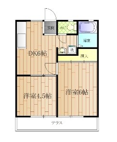 サンライズスズキ 間取り図