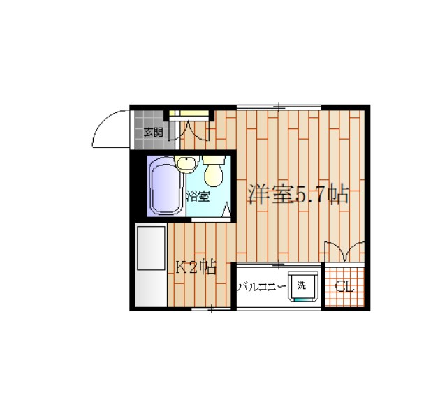 房総ハイツ 間取り図