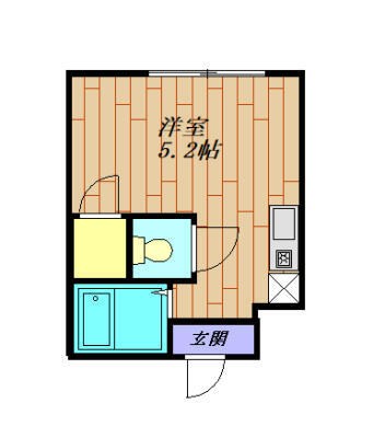 アルテ北久里浜  103号室 間取り