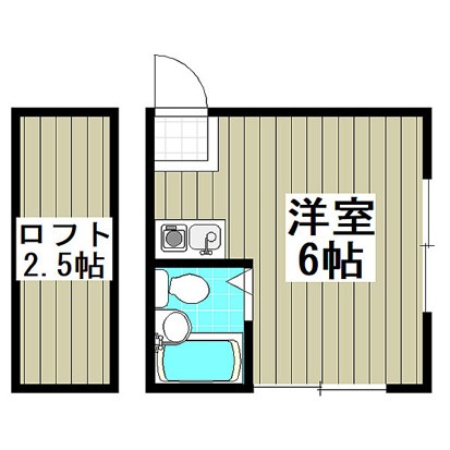 海風ハイツ 間取り図