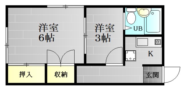 フォーアールF  間取り