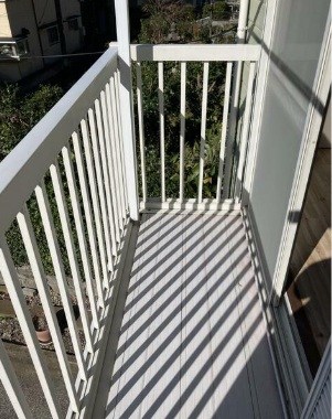 早川ハイツ ベランダ