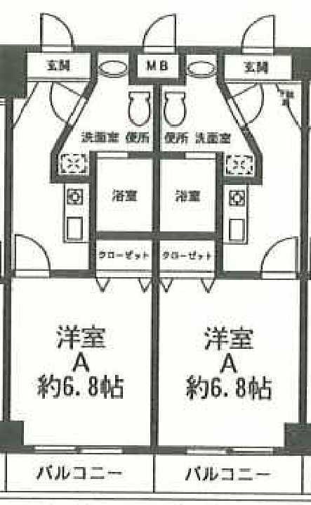 Ｓ－ＦＯＲＴ横須賀海岸通り 310号室 間取り
