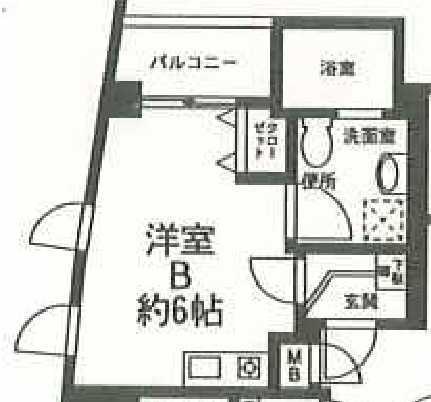 Ｓ－ＦＯＲＴ横須賀海岸通り 301号室 間取り