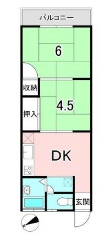 メゾンロワールＹｓ 間取り図