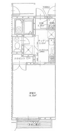 ハイツオータム 間取り図