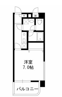 モアナリノ 603号室 間取り