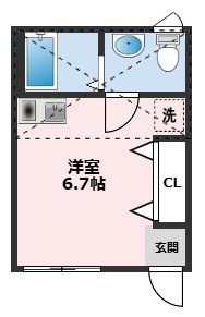 風と貝殻のエスペール 間取り図