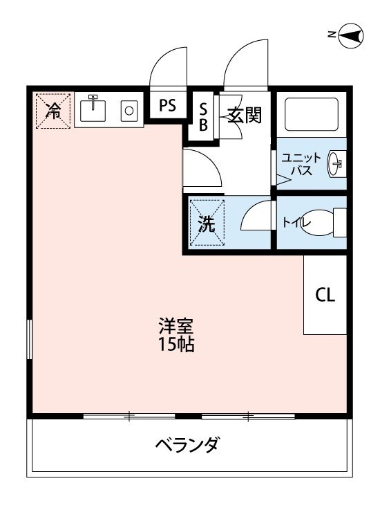 アーバンパレス横須賀 405号室 間取り
