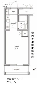 hagu組む横須賀bay 112号室 間取り