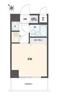 クリオ横須賀中央壱番館 403号室 間取り