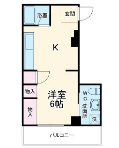 小川ビルヂング 303号室 間取り