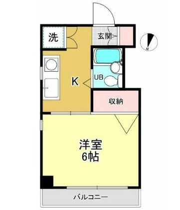 エステート浦賀 間取り図