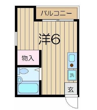 STM横須賀 503号室 間取り