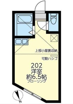 ユナイト堀ノ内ボナフェスタオペラ 間取り図
