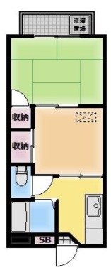シティハイツ森崎 間取り図