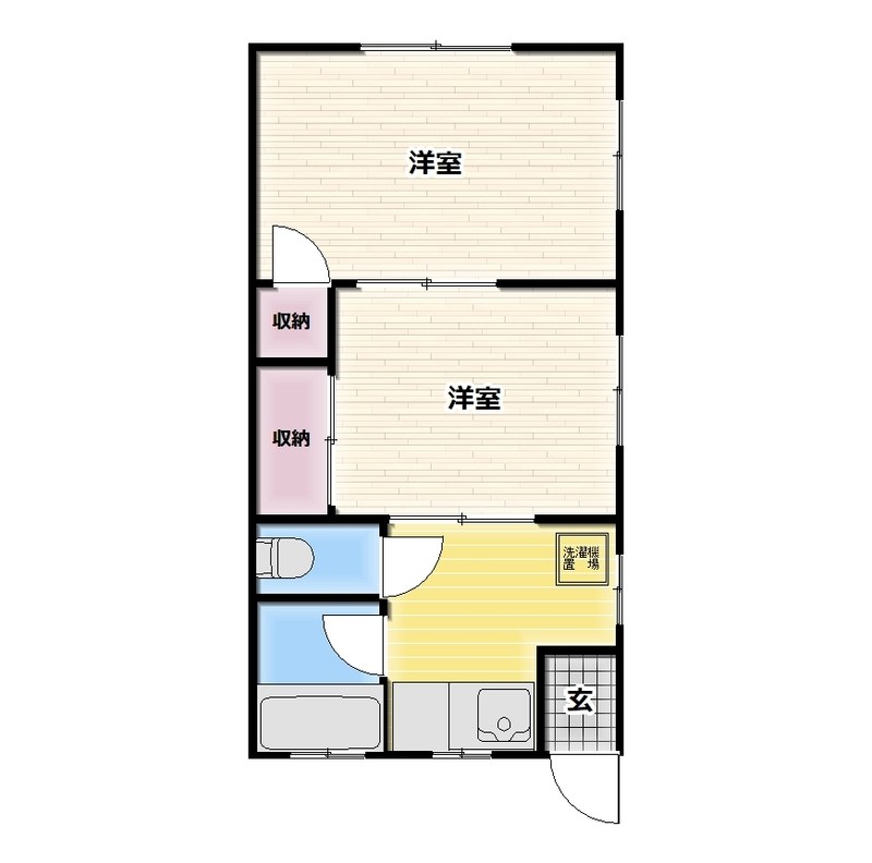ビックハイツ 間取り図