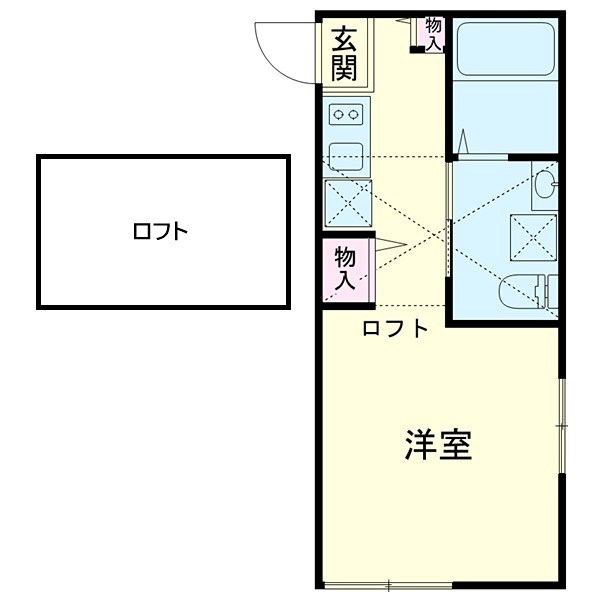 ル・シェモア 間取り図