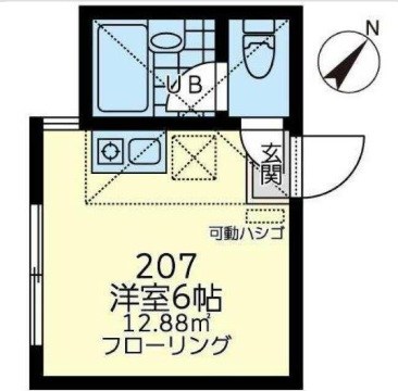 ユナイト・汐入ウィリアム・ウォーカー 間取り図