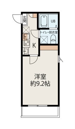 confiture公郷町 304号室 間取り